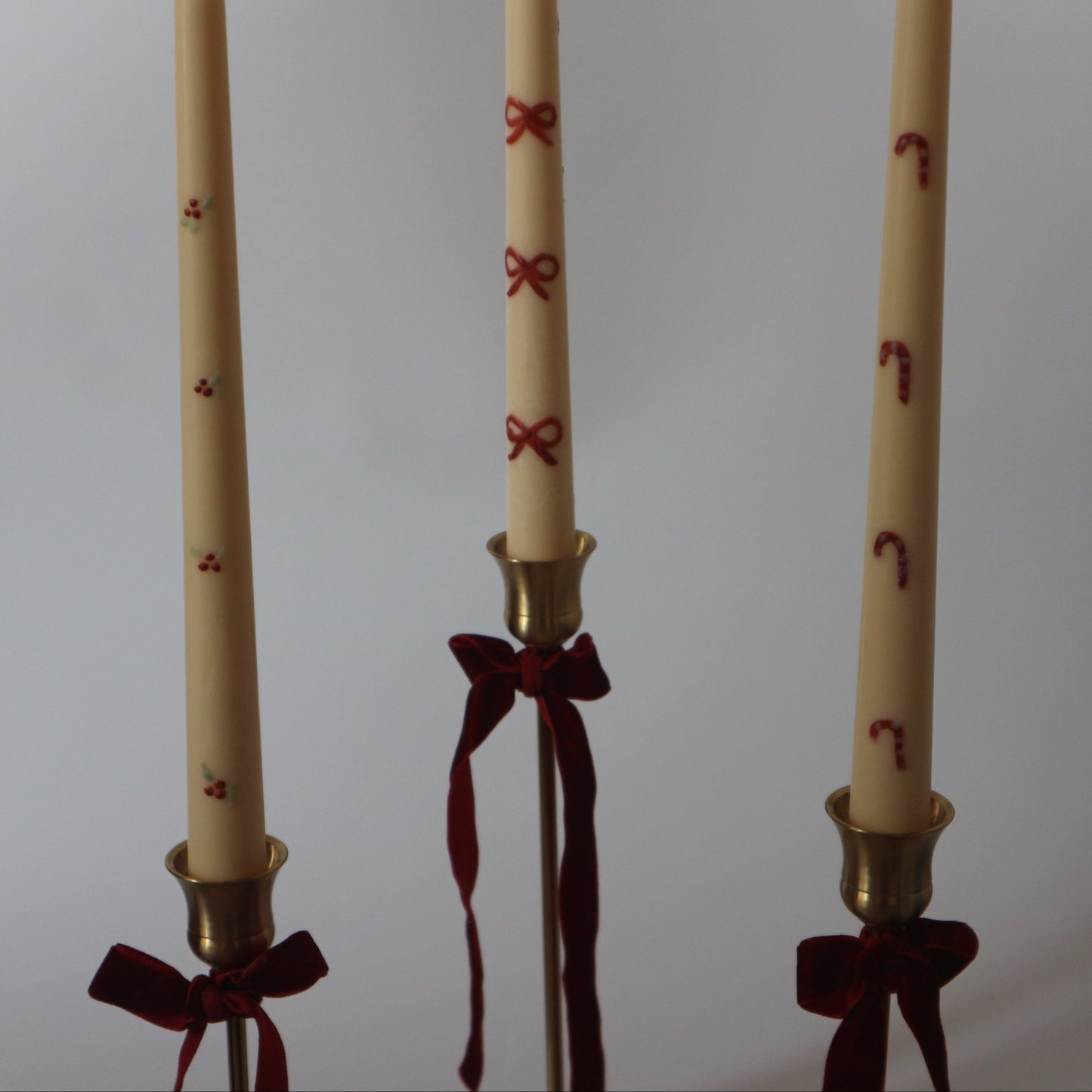 Holiday Taper Candle｜Mistletoe（ヤドリギ）